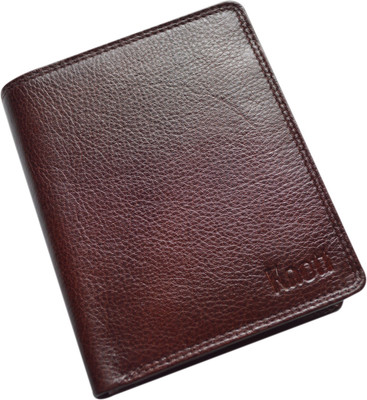 

Knott Men Brown Genuine Leather Wallet(15 Card Slots), Brown-14