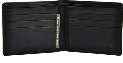 

XAX Men Black Genuine Leather Wallet(3 Card Slots)