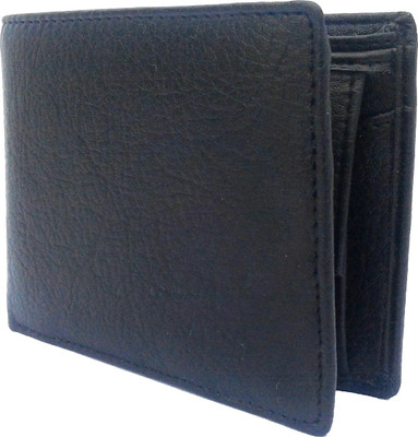 

REBECO Men Black Artificial Leather Wallet(4 Card Slots)