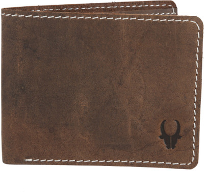 

WildHorn Men Brown Genuine Leather Wallet(4 Card Slots)