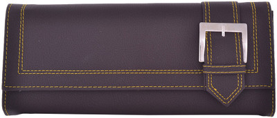 

Cuddle Girls Casual, Formal, Travel, Trendy Multicolor Fabric Wallet(4 Card Slots), Brown