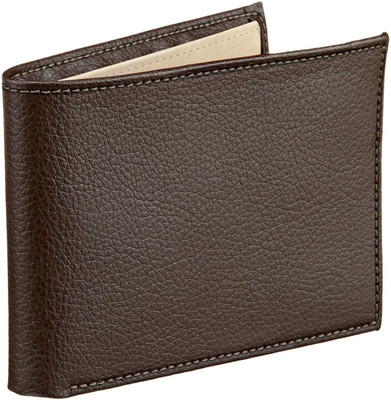 

Pellcaso Men Formal Brown Artificial Leather Money Clip(6 Card Slots), Brown beige