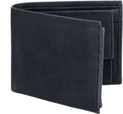 

The Blue Pink Men Blue Artificial Leather Wallet(4 Card Slots), Blue-07
