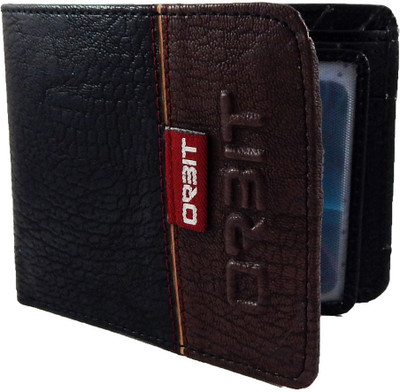 

Orbit Men Black Genuine Leather Wallet(6 Card Slots)