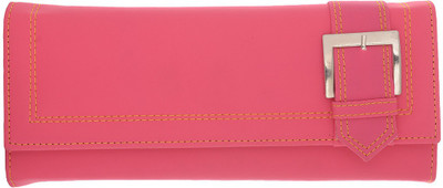 

Cuddle Girls Pink Fabric Wallet(4 Card Slots), Baby pink