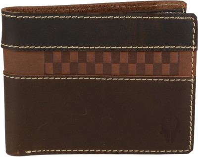 

WildHorn Men Brown Genuine Leather Wallet(3 Card Slots)