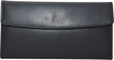 

Knott Women Casual Blue Genuine Leather Wallet(8 Card Slots)