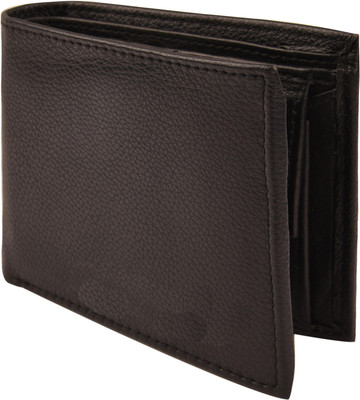 

Death by Color Men Black Genuine Leather Wallet(7 Card Slots)