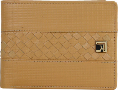 

Da Milano Men Beige Genuine Leather Wallet(10 Card Slots)