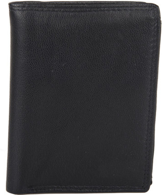 

Chappie Moustache Men Black Genuine Leather Wallet(8 Card Slots), Mgcmw07004-black