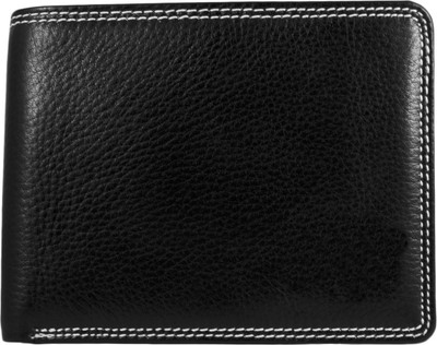 

Zeebros Men Black Genuine Leather Wallet(3 Card Slots)