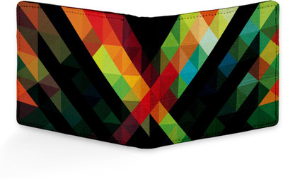

Rangeele Inkers Men Casual, Formal Multicolor Genuine Leather, Canvas Wallet(6 Card Slots), Multicolor-01
