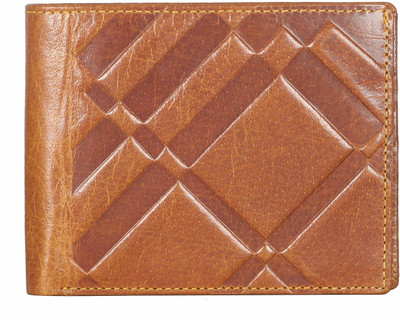 

Adamis Men Tan Genuine Leather Wallet(8 Card Slots)