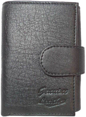 

Good Life Stuff Men Black Artificial Leather Wallet(3 Card Slots), Black-09