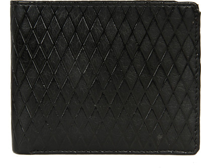 

Via Harp Men Black Artificial Leather Wallet(4 Card Slots)