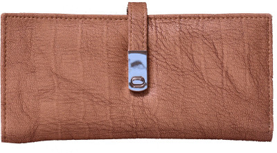 

Kinberry Girls Brown Genuine Leather Document Holder(8 Card Slots)