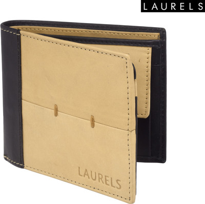

Laurels Men Brown Genuine Leather Wallet(6 Card Slots)