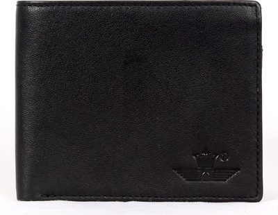

Swiss Connection Men Black Genuine Leather Wallet(8 Card Slots)