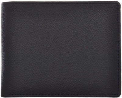 

OODI Men Black Genuine Leather Wallet(5 Card Slots)