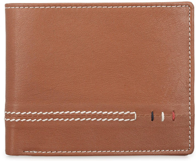 

Teakwood Men Tan Genuine Leather Wallet(2 Card Slots)