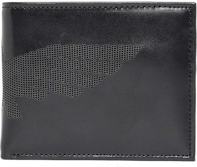 

Park Avenue Men Black Genuine Leather Wallet(5 Card Slots)