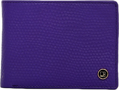 

Da Milano Men Purple Genuine Leather Wallet(4 Card Slots)