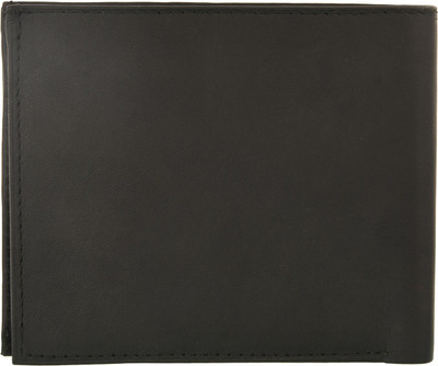 

WCL Men Black Genuine Leather Wallet(3 Card Slots)