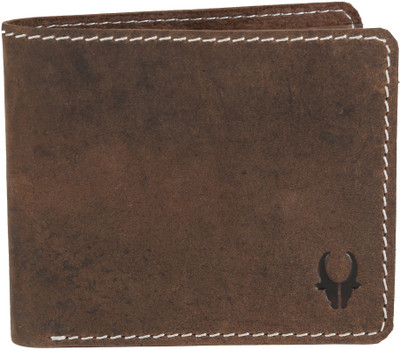 

WildHorn Men Brown Genuine Leather Wallet(6 Card Slots)