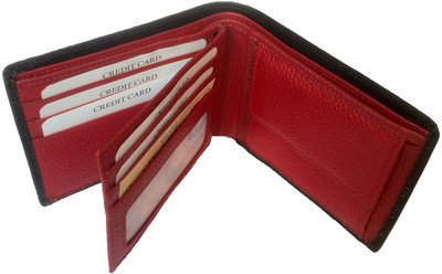 

eXcorio Men Casual, Formal, Evening/Party Black Genuine Leather Wallet(7 Card Slots)