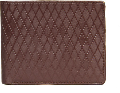 

Via Harp Men Brown Artificial Leather Wallet(4 Card Slots)