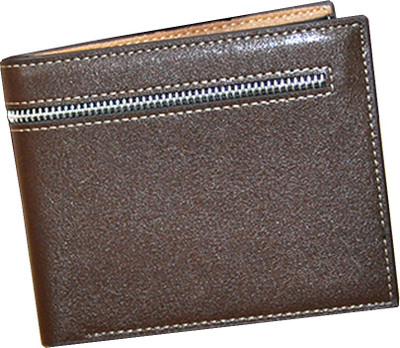 

Death by Color Men Brown Artificial Leather Wallet(6 Card Slots)