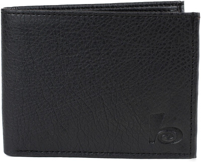 

Exit9 Men Black Genuine Leather Wallet(3 Card Slots)