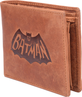 

Bull Kraft Men Brown Genuine Leather Wallet(3 Card Slots), Brown-05