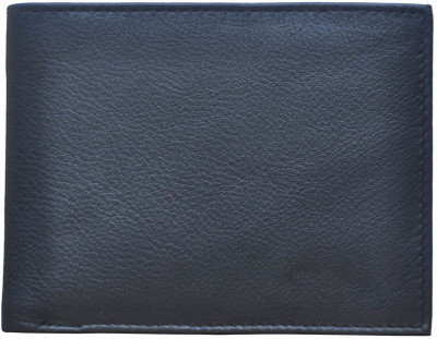 

Aoris Men Black Genuine Leather Wallet(6 Card Slots)