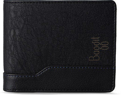 

Baggit Men Black Artificial Leather Wallet(6 Card Slots)