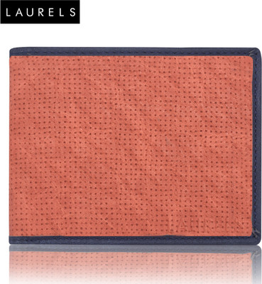 

Laurels Men Red Artificial Leather Wallet(8 Card Slots)