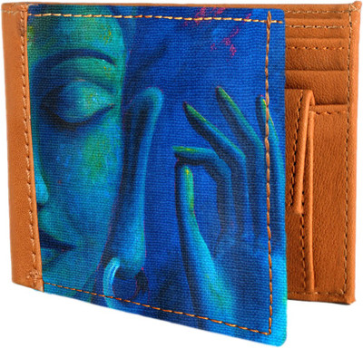 

The Backbencher Men Brown Canvas Wallet(3 Card Slots)