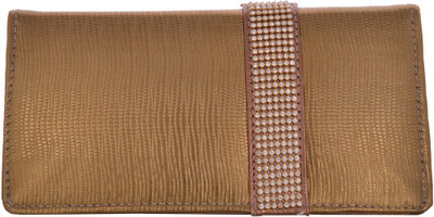 

Cuddle Girls Casual, Formal, Travel, Trendy Multicolor Fabric Wallet(4 Card Slots), Copper