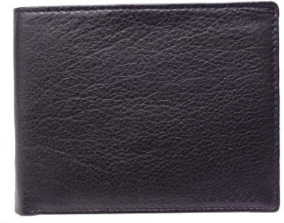 

R-one Men Black Genuine Leather Wallet(6 Card Slots)