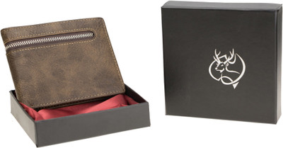

Zeva Men Brown Artificial Leather Wallet(3 Card Slots)