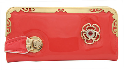 

Trendy Women Orange, Gold Artificial Leather Wallet(6 Card Slots)