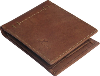 

eXcorio Men Casual, Formal, Evening/Party Brown Genuine Leather Wallet(7 Card Slots)
