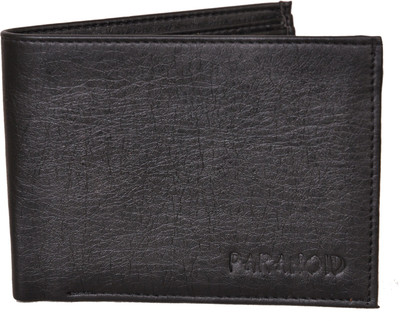 

Paranoid Men Black Artificial Leather Wallet(7 Card Slots)