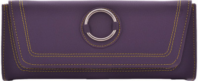 

Cuddle Girls Casual, Formal, Travel, Trendy Multicolor Fabric Wallet(4 Card Slots), Purple