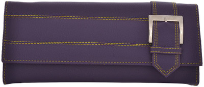 

Cuddle Girls Casual, Formal, Travel, Trendy Multicolor Fabric Wallet(4 Card Slots), Purple