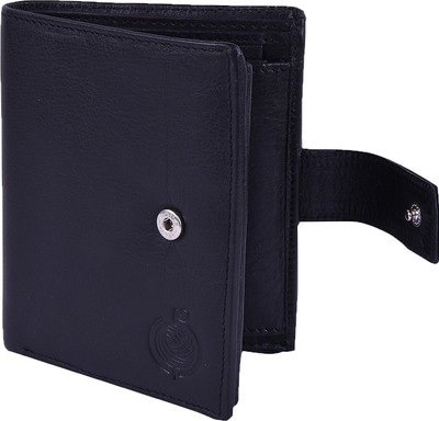 

Taksh Men Black Genuine Leather Wallet(10 Card Slots)