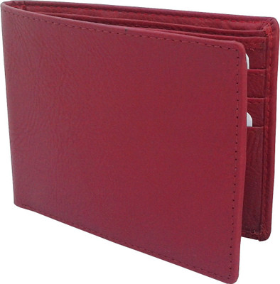 

REBECO Men Red Artificial Leather Wallet(6 Card Slots)
