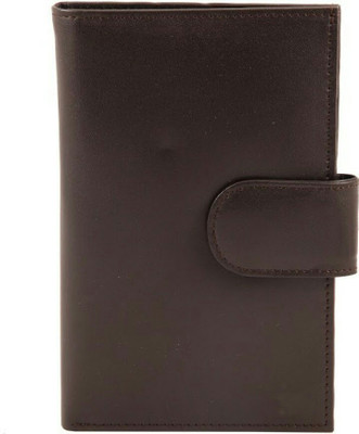 

Death By Color Men Brown Genuine Leather Wallet(7 Card Slots)