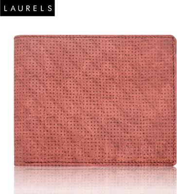 

Laurels Men Red Artificial Leather Wallet(6 Card Slots)