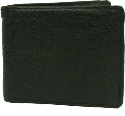 

ARK Men Black Genuine Leather Wallet(6 Card Slots)
